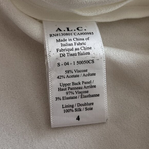 A.L.C. Leigh Top in White ASO Clary Fray - Picture 11 of 14